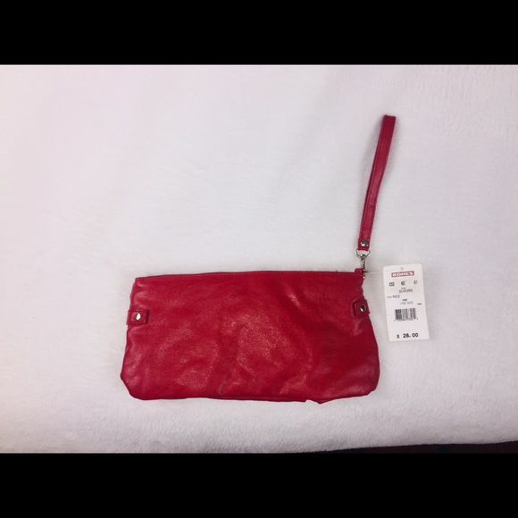 NWT Red Fashion Express Clutch - Picture 3 of 7
